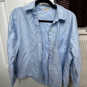 Djerf Avenue Light Blue Button Down Shirt